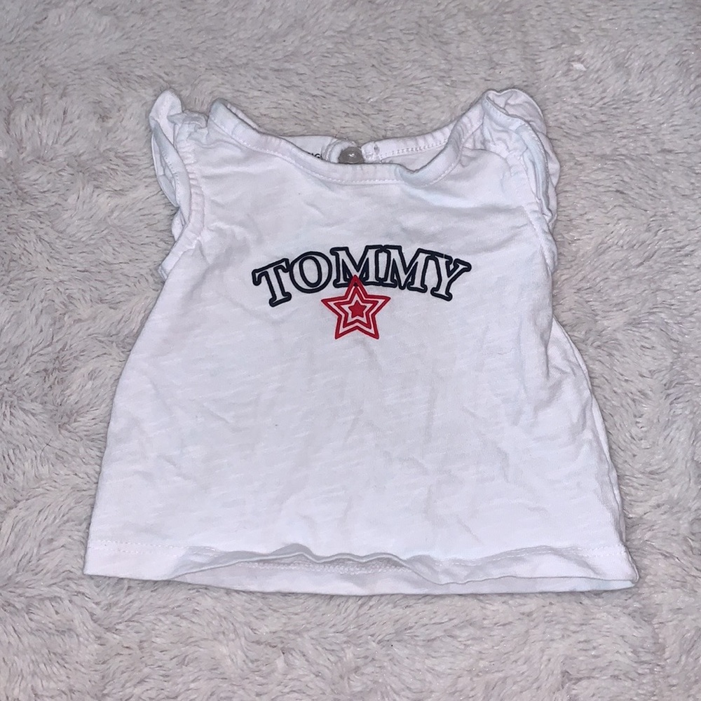 Tommy Hilfiger 3-6 month white tank top